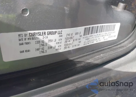 2014 Dodge Grand Caravan Sxt from USA, damaged, VIN 2C4RDGCG4ER291564